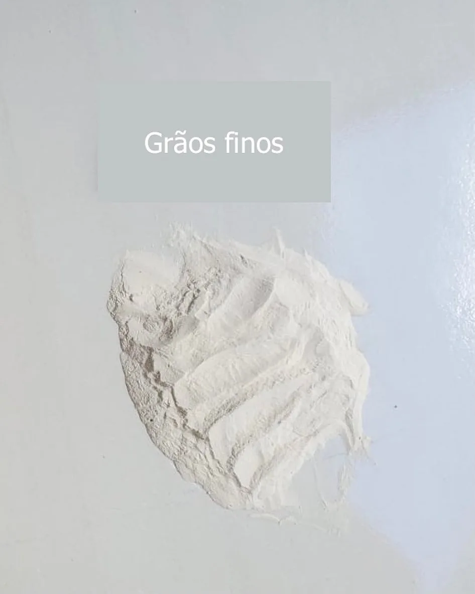 Amostra de areia com granulometria ideal para Beach Esportes